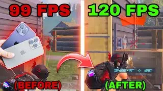 Iphone 15 Pro & 15 Pro max Lag on 120 FPS? This is how to fix Lag & FPS Drops For iPhone | PUBGM