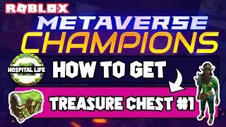 How To Find Wren's Treasure Chest #1 in Hospital Life | Roblox Metaverse Champions Event