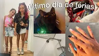 último dia de férias! 😢