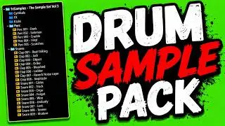 Drum Sample Pack - Free Drum Samples || THE SAMPLE SET VOL 3 BY TRISAMPLES