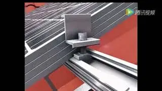solar tile roof hook installation