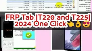 Samsung Tab (T225 | T220) Remove FRP, Pattern with SP Flash Tool