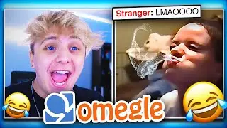 OMEGLE TRY NOT TO LAUGH...