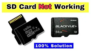 Sd Card Not Work || Sd Card Format Problem || Sd Card Corrupted Fix || Sd Card Recovery || Sd Card