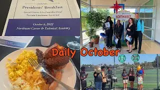 daily vlog in october