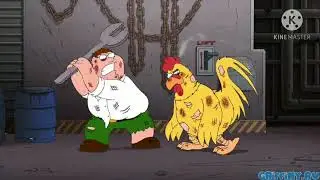 Гриффины, пятая драка Питера с Петухом, часть 2