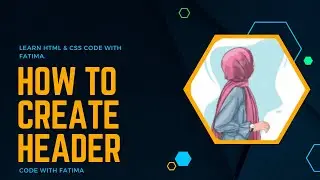 How to Create Header using HTML/CSS.