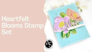 Heartfelt Blooms Stamp Set - three super fast cards