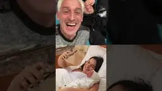 Реакция папы на внука