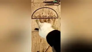 Самый простейший трубогиб, делаю арку на калитку.