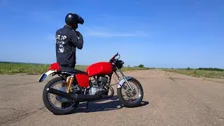 ПЕРВЫЙ Выезд на Cafe Racer🔥 КОРЧ развалился 😕