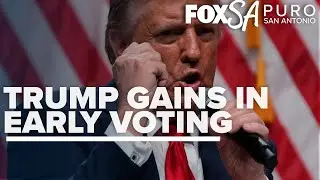 Trump gains momentum from early voting in swing states
