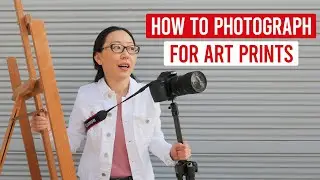 How to Take Better Photos of Your Art for Art Prints