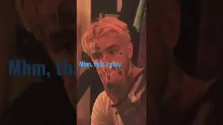 Lil Peep “talk into the tip” peep talking about hell boy 