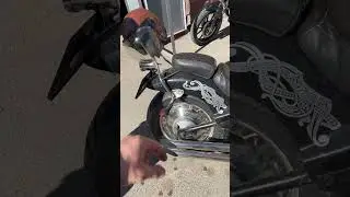 Honda steed “Витязи» на спрингере #мото #ремонтмото #hondamotorcycles #honda #steed400 #motovlog