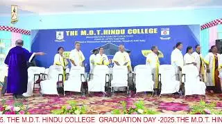 The M.D.T.Hindu College Graduation Day 2025