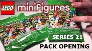 LEGO Collectible Minifigures Series 21 Pack Opening