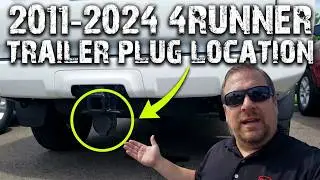 Toyota 4runner trailer plug in location