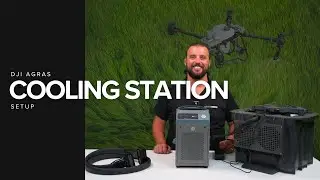 DJI Agras - Cooling Station Setup