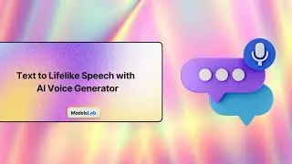 Transform Text to Lifelike Speech with ModelsLab's AI Voice Generator | Try It Now!