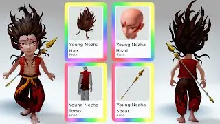 GET THIS FREE HAIR & YOUNG NEZHA ITEMS NOW 😲😵