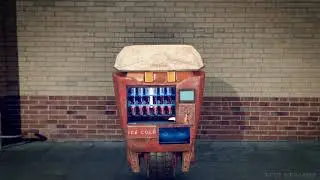 Coca Cola Machine Robot VFX Animation | Blender 2.9