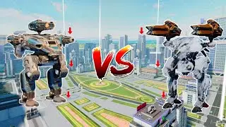 WR🔥 Raptor[Nerf] VS Criue[Nerf] Weapons Comparison |WAR ROBOTS|