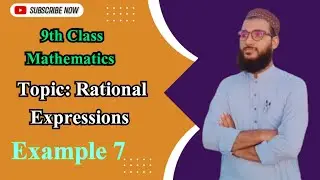 9th class mathematics || How to solve Division of rational expression || Rational expression