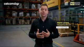 Infinium Robotics Reimagine Logistics with 5G and AI at DHL Warehouse Counting Inventory Seamlessly
