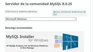 Instalar mysql workbench 2021