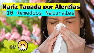 Aliviar la Nariz Tapada por Alergias 🤧 | 10 Remedios Naturales   🍂