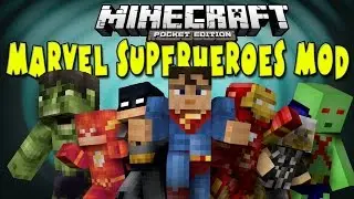Marvel в minecraft pe 0.15.6