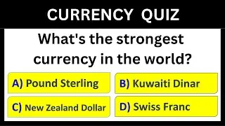 Currency Quiz | Can you score 10/10 on this Currency Quiz Questions and Answers