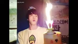 BTS Live : 석진 생일!🎂Jin's birthday vlive