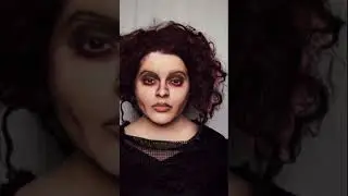 Mrs Lovett Makeup transformation #makeuptransformation #shorts #sweeneytodd #makeup #shortsmakeup