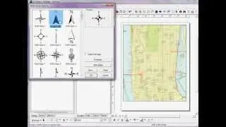 GIS Tutorial: Changing your map's orientation (rotating the data frame) in ArcMap