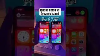 Iphone Notch vs Dynamic Island 