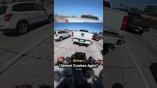 Biker Gets Yelled At For Lane Splitting (Credit: @5alexis_s_b on IG)