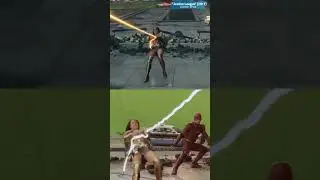 Justice League behind the scenes| before vfx vs after vfx scenes 