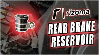 Yamaha R1 Rizoma Rear Brake Reservoir Install!