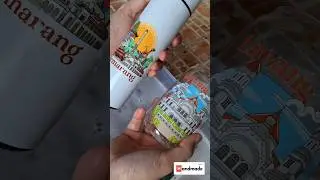 Test Cuci Hasik Sticker UV DTF apakah rusak saat di cuci? #diy