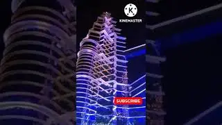 Singapore Twin Tower #durgapuja #pandal #kolkata #agartala #shorts #youtubeshorts