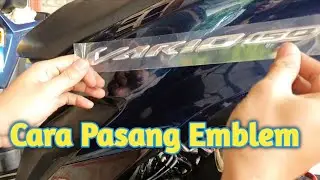 Cara Pasang Emblem di Motor Vario 150