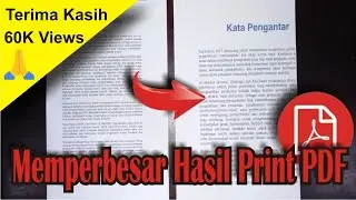 Cara Memperbesar Hasil Print Pada File PDF