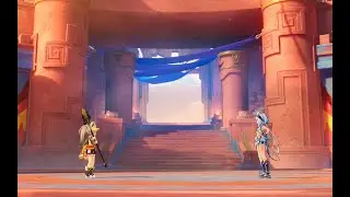 Cinematic Cutscenes of Mualani vs Kachina Duel | Duel  | Genshin Impact