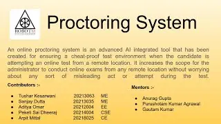 Proctoring System (Proctify)
