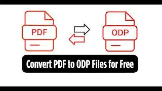 How to Convert PDF to ODP Online for Free | PDF to ODP Converter (2026) | No Signup Required