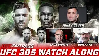 #UFC305 Watch Along w/ Jens Pulver, Don Frye and TJ De Santis