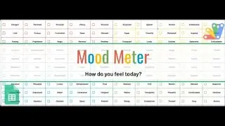 The Mood Meter Google Sheets App - How to Use