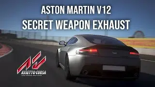 Assetto Corsa Sound Mod | Aston Martin V12 AM11 Secret Weapon Exhaust (IRL Sounds Recordings) WIP